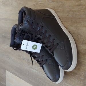 NEW Goodfellow & Co Men's Travis High Top Sneaker Charcoal Gray Size 11
